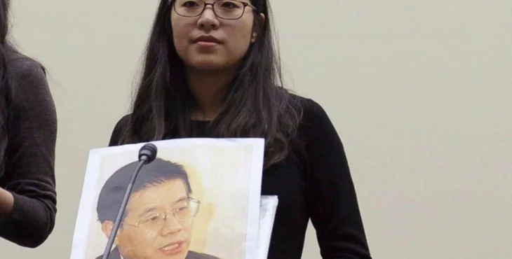 Daughter of Jailed Dissident Wang Bing Zhang